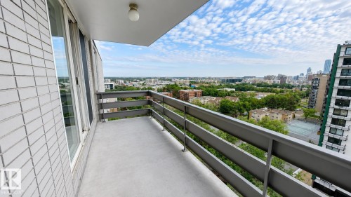 #1305 10160 116 St Nw, Edmonton, AB - Outdoor With Balcony With View With Exterior