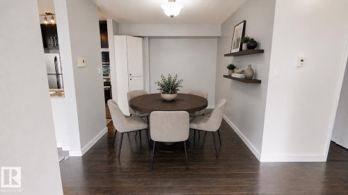 #1305 10160 116 St Nw, Edmonton, AB - Indoor Photo Showing Dining Room