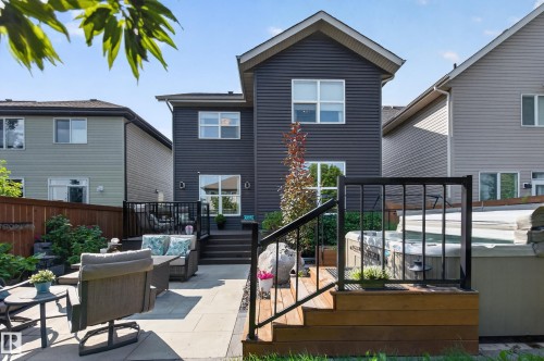 14 Sunbury Place, Sherwood Park, AB - Outdoor With Deck Patio Veranda With Exterior