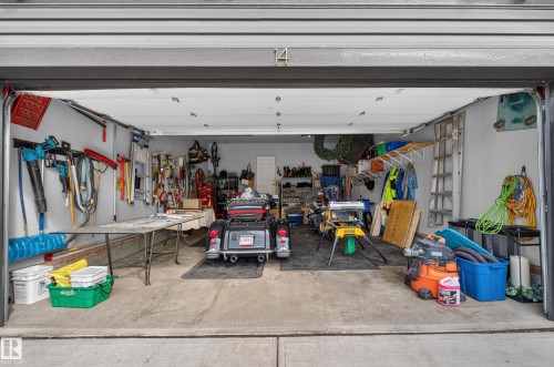 14 Sunbury Place, Sherwood Park, AB - Indoor Photo Showing Garage