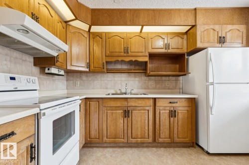 198 Tudor Lane Nw, Edmonton, AB - Indoor Photo Showing Kitchen With Double Sink
