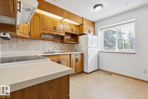 198 Tudor Lane Nw, Edmonton, AB - Indoor Photo Showing Kitchen With Double Sink
