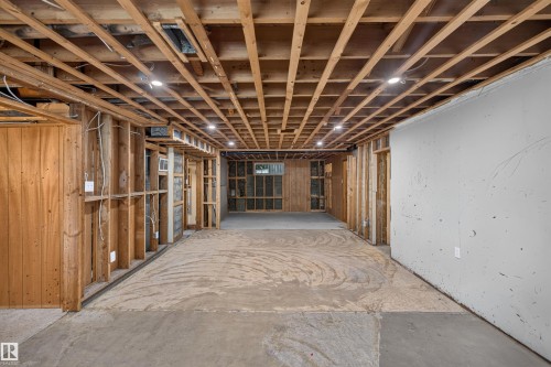 14447 107A Avenue Nw, Edmonton, AB - Indoor Photo Showing Basement