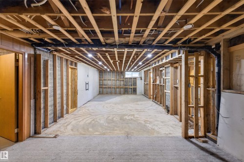 14447 107A Avenue Nw, Edmonton, AB - Indoor Photo Showing Basement