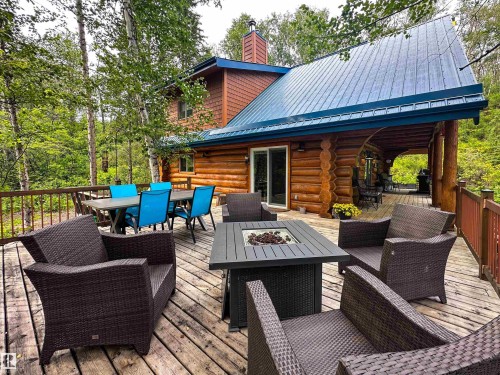 9000 1 Avenue, Rural Parkland County, AB - Outdoor With Deck Patio Veranda With Exterior
