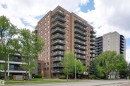#502 10545 Saskatchewan Dr Nw, Edmonton, AB  - Outdoor With Balcony With Facade 