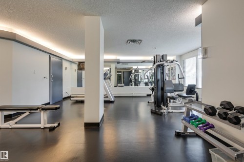 #502 10545 Saskatchewan Dr Nw, Edmonton, AB - Indoor Photo Showing Gym Room