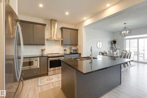 2639 200 Street Nw, Edmonton, AB - Indoor Photo Showing Kitchen With Upgraded Kitchen