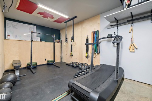 #20 1295 Carter Crest Rd Nw, Edmonton, AB - Indoor Photo Showing Gym Room