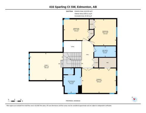 Floor plan - 416 Sparling Crest Sw, Edmonton, AB - Other