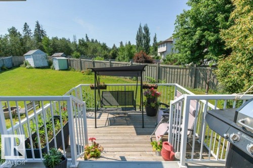 4512 210 Street Nw, Edmonton, AB - Outdoor With Deck Patio Veranda