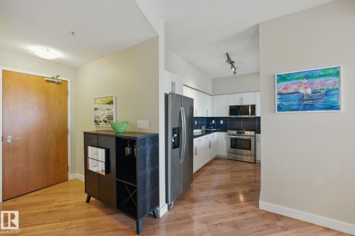 #2701 10136 104 St Nw, Edmonton, AB - Indoor Photo Showing Kitchen With Stainless Steel Kitchen