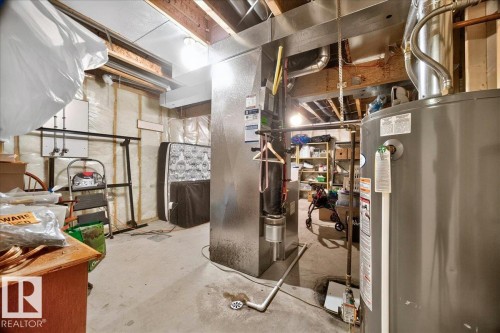 #52 1780 Glastonbury Bv Nw, Edmonton, AB - Indoor Photo Showing Basement