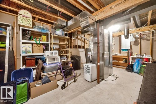 #52 1780 Glastonbury Bv Nw, Edmonton, AB - Indoor Photo Showing Basement