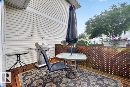 #52 1780 Glastonbury Bv Nw, Edmonton, AB - Outdoor With Deck Patio Veranda With Exterior