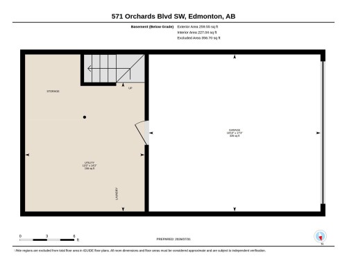 Floor plan - 571 Orchards Boulevard Sw, Edmonton, AB - Other