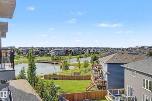 Expansive water feature with surrounding green space - #435 1008 Rosenthal Bv Nw, Edmonton, AB - Outdoor