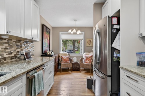 10108 144 Street Nw, Edmonton, AB - Indoor Photo Showing Kitchen With Upgraded Kitchen