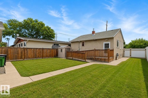 12044 50 Street Nw, Edmonton, AB - Outdoor With Deck Patio Veranda With Backyard With Exterior