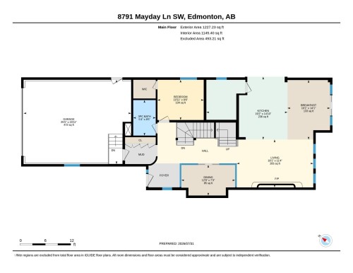 Floor plan - 8791 Mayday Ln Sw Sw, Edmonton, AB - Other
