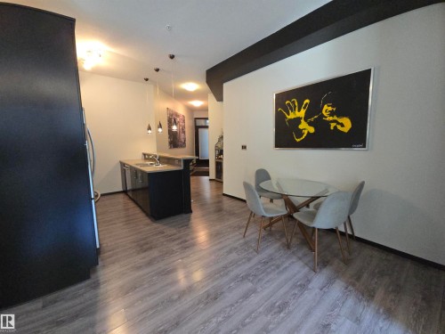 #106 10531 117 St Nw, Edmonton, AB - Indoor Photo Showing Dining Room