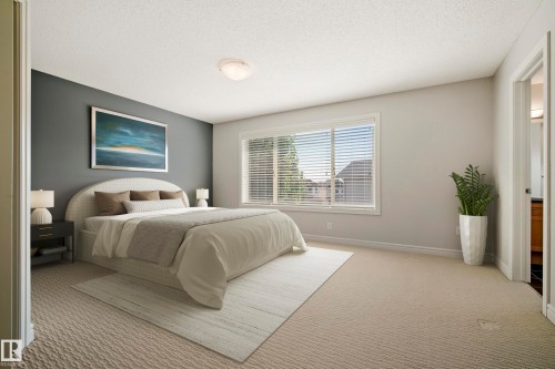 8385 Shaske Crescent Nw, Edmonton, AB - Indoor Photo Showing Bedroom