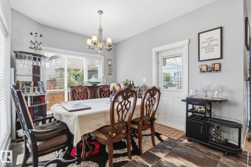 3808 Triomphe Boulevard, Beaumont, AB - Indoor Photo Showing Dining Room