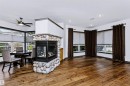 536 Highland Drive, Sherwood Park, AB  - Indoor With Fireplace 