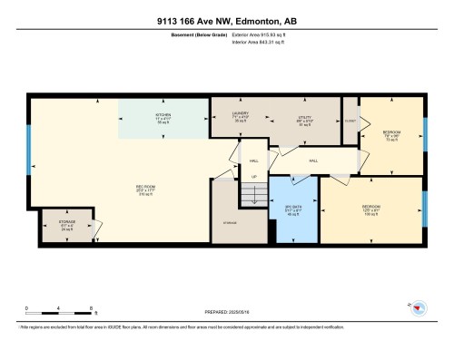 Floor plan - 9113 166 Avenue Nw, Edmonton, AB - Other