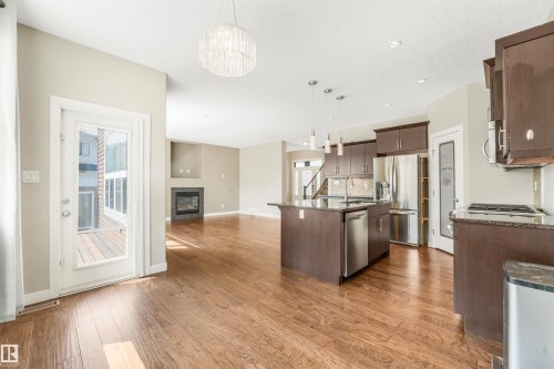 13525 162A Avenue Nw, Edmonton, AB - Indoor Photo Showing Kitchen With Stainless Steel Kitchen