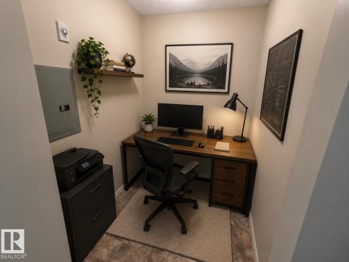 #223 1180 Hyndman Rd Nw, Edmonton, AB - Indoor Photo Showing Office