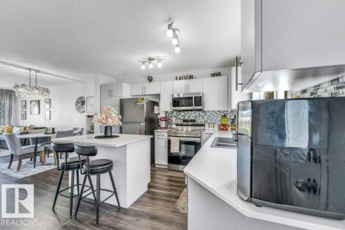 9445 Colak Lane Sw, Edmonton, AB - Indoor Photo Showing Kitchen With Double Sink With Upgraded Kitchen