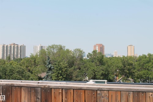 View From The Roof Top Patio. - #203 10006 83 Av Nw, Edmonton, AB - Outdoor