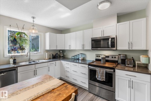 202 Spruce Glen, Spruce Grove, AB - Indoor Photo Showing Kitchen With Double Sink