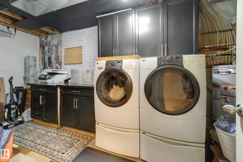 7904 13 Avenue Sw, Edmonton, AB - Indoor Photo Showing Laundry Room