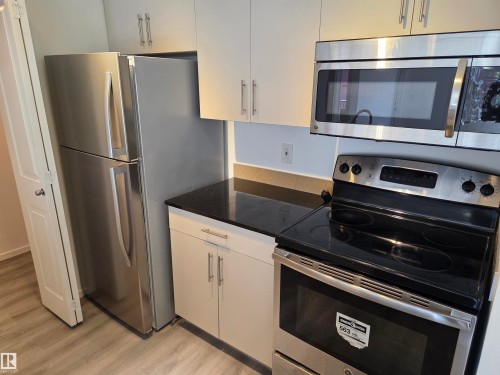 #309 5816 Mullen Pl Nw, Edmonton, AB - Indoor Photo Showing Kitchen