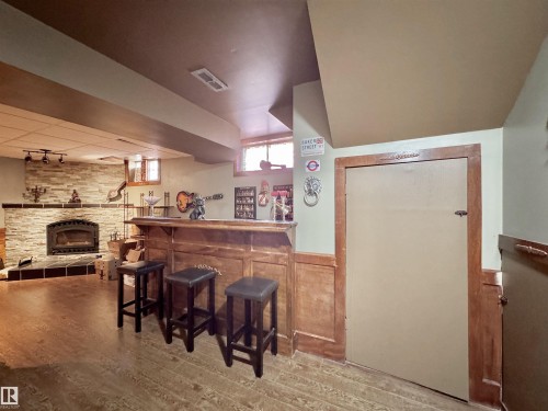 119 Garland Crescent, Sherwood Park, AB - Indoor Photo Showing Other Room With Fireplace