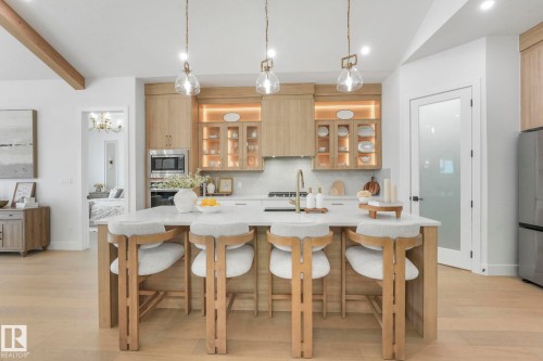 120 Ravenshire Wynd, Sherwood Park, AB - Indoor Photo Showing Dining Room