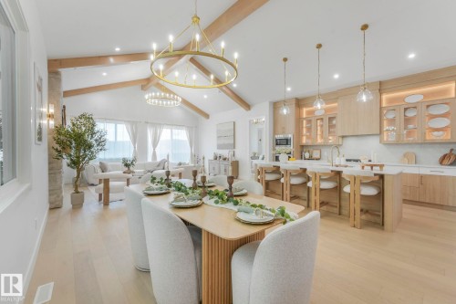 120 Ravenshire Wynd, Sherwood Park, AB - Indoor Photo Showing Dining Room