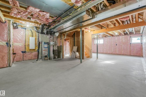 3033 7A Avenue Sw, Edmonton, AB - Indoor Photo Showing Basement