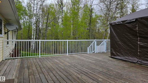 7 Andrew Drive, Rural Athabasca County, AB - Outdoor With Deck Patio Veranda With Exterior