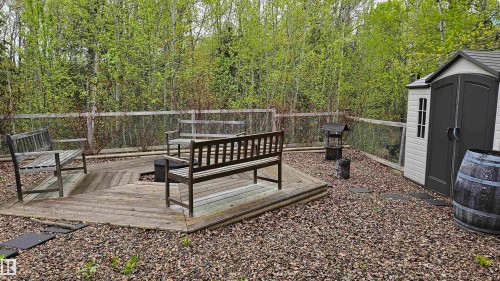 7 Andrew Drive, Rural Athabasca County, AB - Outdoor With Deck Patio Veranda