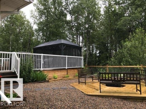 7 Andrew Drive, Rural Athabasca County, AB - Outdoor With Deck Patio Veranda