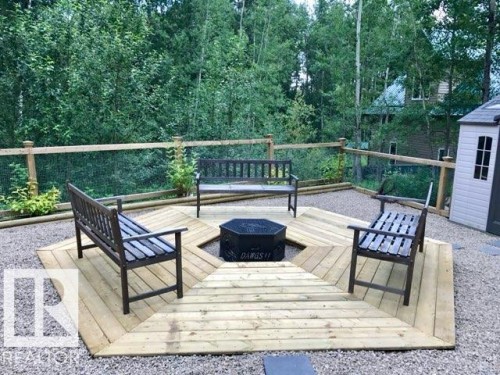 7 Andrew Drive, Rural Athabasca County, AB - Outdoor With Deck Patio Veranda With Exterior