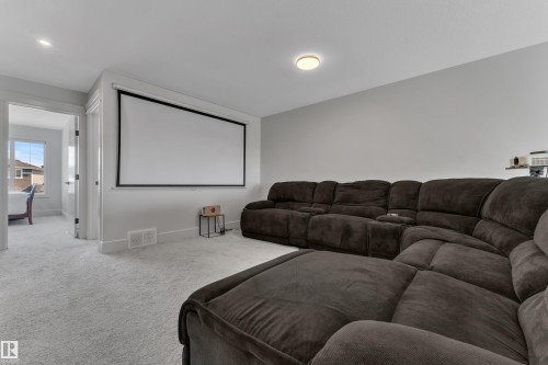 3811 42 Avenue, Beaumont, AB - Indoor Photo Showing Living Room