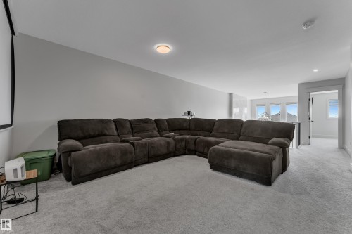 3811 42 Avenue, Beaumont, AB - Indoor Photo Showing Living Room