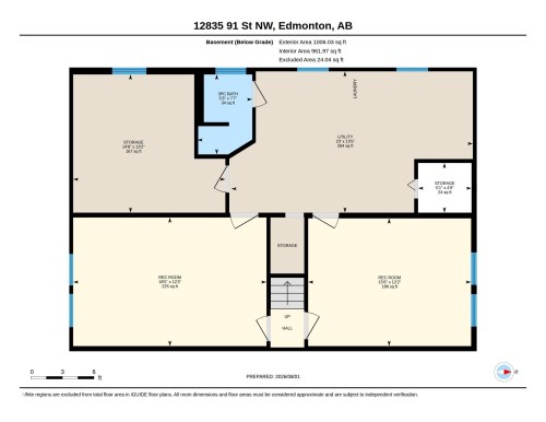 Floor plan - 12835 91 Street Nw, Edmonton, AB - Other