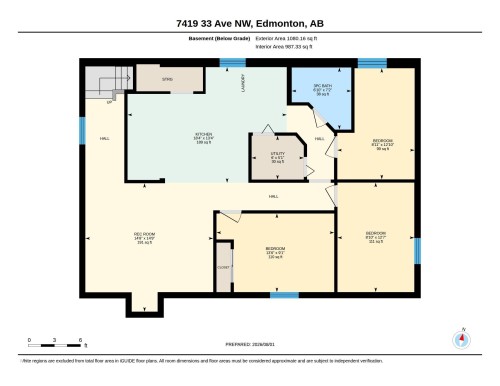 Floor plan - 7419 33 Avenue Nw, Edmonton, AB - Other
