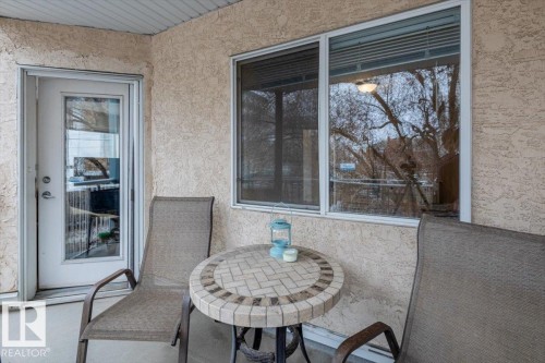 #206 9938 104 St Nw, Edmonton, AB - Outdoor With Deck Patio Veranda With Exterior
