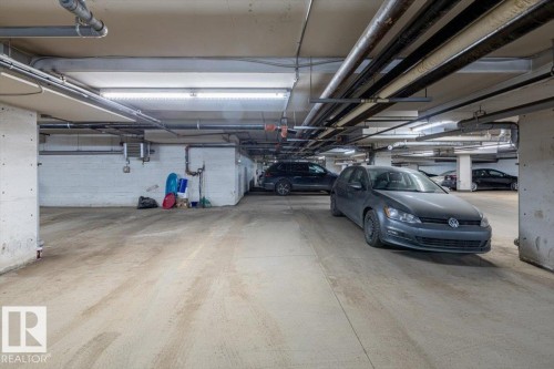 #206 9938 104 St Nw, Edmonton, AB - Indoor Photo Showing Garage